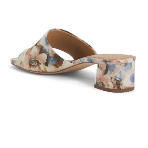 Donald Pliner Leather Comfort Heel Sandals - Picture 2 of 2